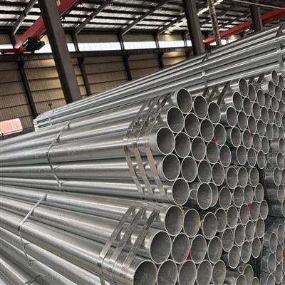 Предварительно-Оцинкованная стальная труба 1/2–4 дюйма Q195 Q235 ASTM A53 Круглая труба Gi для строительства